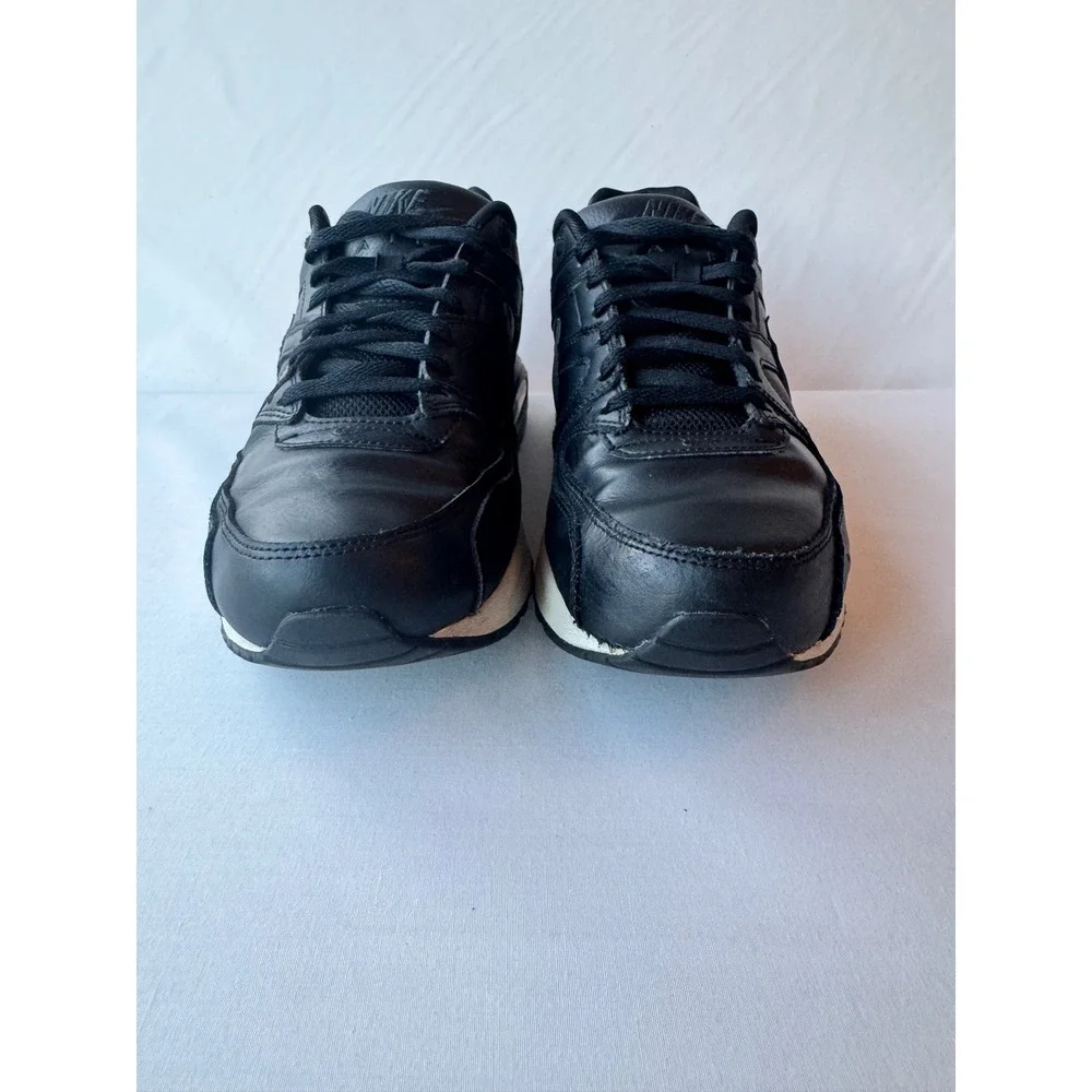 Nike Air Max Command Mens Black Leather Low Top Sneakers Size 11.5 629993-032
